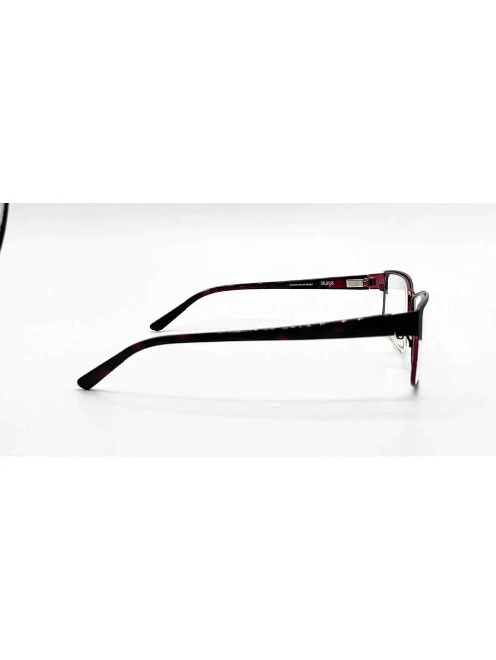 Skaga 3869 Birgit 5501 Burgundy-Brown Authentic Eyeglasses 53-15-135